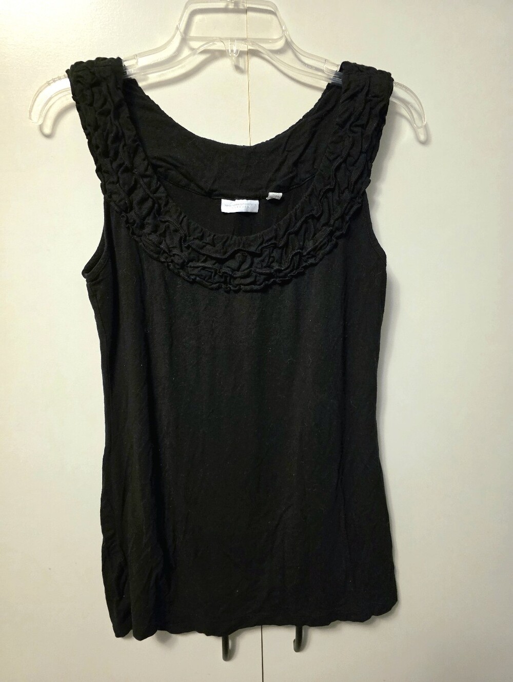 New York & Company Medium Black Sleeveless Top